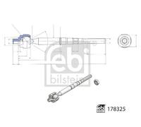 FEBI BILSTEIN 178325 Snodo assiale