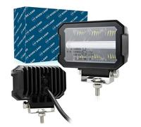 Barra Led Fuoristrada 4,7'' 30W 2800LM 12V 24V IP67 6000K Luci DRL Bianco e Frec