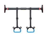 Barra telescopica per trazioni, in acciaio, barra orizzontale per trazioni, per uso domestico, multifunzione, per corridoio, supporta 300 kg