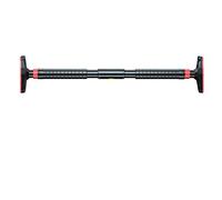 Barra telescopica per trazioni, in acciaio, barra orizzontale per trazioni, per uso domestico, multifunzione, per corridoio, supporta 300 kg