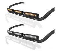 Barra Tetto A + LED Flush + Barre Di Luce LED x3 Per Volvo FE 2006 - 2013 - NERA