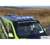 Barra Tetto Bragan™ Blu Spot Jumbo LED x7 x4 Per Ford Transit MK6 2000-2006