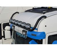 Barra Tetto Con LED 6 Spot Scania P G R Pre 2009 Highline Cab BLACK
