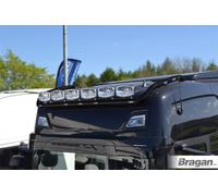 Barra Tetto + Faretti + LED Per Scania New Generation 2017+ R & S High Cab Nero