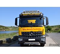 Barra Tettuccio Incasso LED + Jumbo Punti x4 + Trasparente Faro Per Mercedes