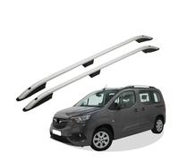 Barra Tettuccio Adatto A per Opel Combo E L2 Lungo ( Lwb) Anno Da 2018 (Grau)
