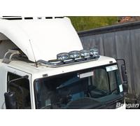 Barra Tettuccio B+ LED Jumbo Punti + Morsetti Per Mitsubishi Canter Luce