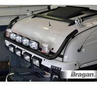Barra Tettuccio B+ LED Punti + Faro Per DAF xf 106 2013 + Superspace Nero