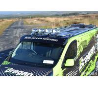 Barra Tettuccio B+ Punti + Pinze + LED Per ford transit tourneo connect 02-14