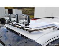 Barra Tettuccio B+ Supporti Per Iveco daily 1999 - 2006 Acciaio Inox Accessori