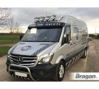 Barra Tettuccio B1+ Jumbo Punti + LED Per Mercedes sprinter 2014 - 2018 Ant.