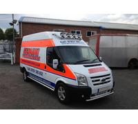 Barra Tettuccio B1 + LED Per ford transit mk6 2000-2006 Anteriore Medio Alto