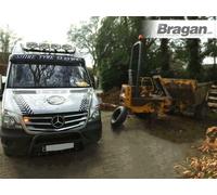 Barra Tettuccio B1 + LED Per Mercedes sprinter 2006 - 2014 Anteriore M Alta -