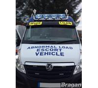 Barra Tettuccio B1 + LED Per vauxhall opel movano 2003 - 2010 Furgone Ant. M
