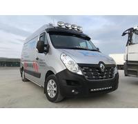 Barra Tettuccio B1 + Punti + LED Per Renault master 2018-2024 Medio Alto