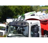 Barra Tettuccio C Forma a U + LED Jumbo Punti Per Renault Range Camion Luce