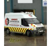 Barra Tettuccio C + LED Per ford transit mk6 2000 - 2006 Medio Alto Furgone Inox