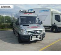 Barra Tettuccio - C Per Mercedes sprinter Medio 2006 - 2014 Alta Inox - Nero
