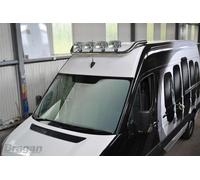Barra Tettuccio C + Punti Per Renault master Medio 2010-2018 Alta Acciaio Inox