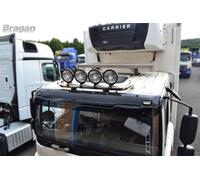 Barra Tettuccio C - Universale + Pois Lampade Per DAF CF Pre 2014 Low Acciaio