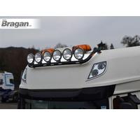 Barra Tettuccio + Colore LED + Tondo Nero Punti Per DAF xf 106 2013 + Spazio -