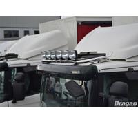 Barra Tettuccio + Incasso LED Per DAF Cf 2014+ Low Acciaio Inox Metallo