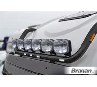 Barra Tettuccio + Incasso LED Per Iveco Stralis Cubo + Hi-Way Attivo Space Nero