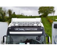 Barra Tettuccio + Incasso LED Per volvo FM5 Globetrotter 2021 + Acciaio Inox