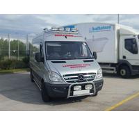 Barra Tettuccio + Jumbo Pois Lampade Per Ford Transit MK7 2007 - 2014 Acciaio