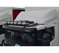 Barra Tettuccio + LED Jumbo Punti + Incasso Per Iveco Trakker Basso Camion -
