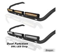 Barra Tettuccio + LED + Notte Giacca Luce Per MAN tgx 2015-2023 Euro6 xlx Nero