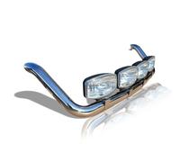 Barra Tettuccio + LED Per vauxhall opel movano 2021 + Furgone Top Inox Accessori