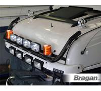Barra Tettuccio + LED Punti + Ambra Faro Per Mercedes Antos Classicspace Nero
