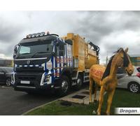 Barra Tettuccio + LED Punti + Beacon Per volvo Fh Serie 2 3 Standard Sleeper