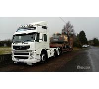 Barra Tettuccio + LED Punti + Beacon Per volvo Fm Serie 2&3 Globetrotter