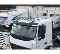 Barra Tettuccio + LED Punti x6 + Lente Trasparente Faro x2 Per Scania 4 Series