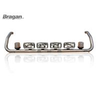 Barra Tettuccio+LED+Rettangolare Punti x4 + Trasparente Beacon x2 Per Scania