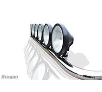 Barra Tettuccio + Nero Pois Lampade Per Renault Premium Visiera Camion Metallo