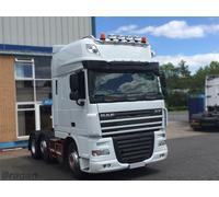 Barra Tettuccio Tipo C + Colore LED Per DAF xf 105 Superspace Acciaio Inox