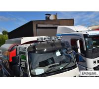 Barra Tettuccio Tipo C - Forma a U + LED + Punti Per Iveco Eurocargo Camion