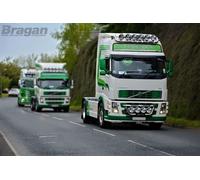 Barra Tettuccio + Tondo Nero Punti Per volvo FH Series 2 & 3 globetrotter xl