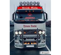 Barra Tettuccio + Tondo Nero Punti Per volvo FH5 globetrotter xl 2021 +