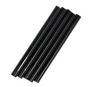 Barra Tonda In Nylon 1 pz Diametro 20-55 mm Nero Poliammide Stick PA6 Nylon Puro Barre Asta Resistente All'usura for Lavorazione Lunghezza 500 per Macchinari(Diameter 45mm)