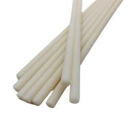 Barra Tonda In Nylon 10 pezzi barre filettate in nylon di plastica perni M4 M5 M6 M8 M10 M12 M16 M20 Girare(M20x2.5)