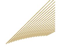 Barra tonda in ottone 1.5x305mm per tornio, asta solida 20pz