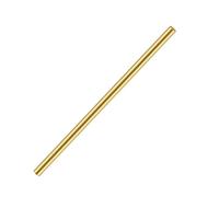 Barra tonda in ottone da 100 mm, lunghezza 2/3/4/5/6/8/10/12 mm, for modellismo fai da te, materiale for maniglie circolari, tubo in filo di ferro, asta in ottone/D/6 mm(Length 80mm,2Mm)