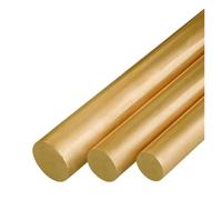 Barra tonda in ottone, diametro 1 mm - 100 mm, lunghezza 100 mm - 500 mm(2x100mm 5pcs)
