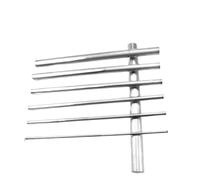 Barra tonda metallica TA2 - Diametro da 2,5 mm a 5 mm, lunghezza 200 mm, leggera e ad alta resistenza for l'industria aerospaziale, 1 pezzo(3x200mm)