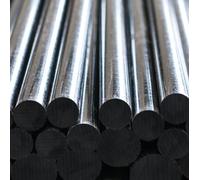 Barra tonda POM C DELRIN NERO diametri da 15 a 100 mm lavorabile varie lunghezze