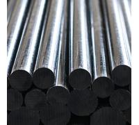 Barra tonda POM C DELRIN NERO diametri da 15 a 100 mm lavorabile varie lunghezze